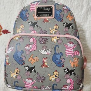 Disney Loungefly Cat Print Backpack